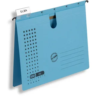 Elba chic für A4, aus Karton, blau, 5er Pack