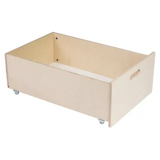 Waldin Schublade für 7in1 Babybett, Kinderbett, KEIN BETT,Natur - Naturbelassen
