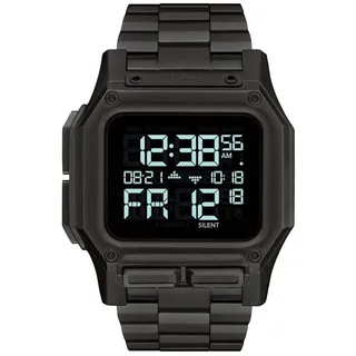 Nixon Regulus A1180 - Digitale Sportuhr für Herren (46mm Zifferblatt, 29mm-24mm Pu/Gummi/Silikonband)