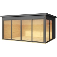 Bild von Domeo 4 Gartenhaus carbongrau (41279)