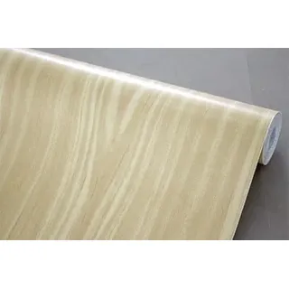 BUVU Klebefolie Möbel Holzoptik Möbelfolie Selbstklebende Folie Holz Tapete 45cm X 800cm Vintage Streifen Folie Wasserdicht Wandtapete für Möbel Wände Schränke Küche Tische