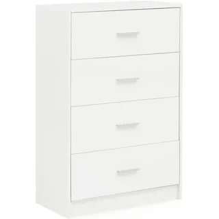 Wohnling Sideboard 60 x 90 x 30 cm Weiß