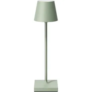SIGOR Akku-Tischleuchte LED Nuindie pocket 21cm salbeigrün 1,4W Flex-Mood 2200K/2700K IP54 Ra85 USB-C dimmbar - Grün
