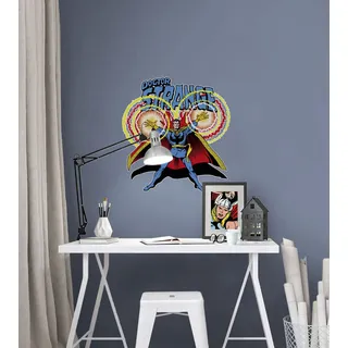 Komar Marvel Wandtattoo Doctor Strange Comic Classic - 50 x 70 cm (Breite x Höhe) - 1 Teile - Dormammus, Dr. Strange, Deco-Sticker, Wandaufkleber, Wandsticker, Wanddeko, Kinderzimmer - 14074h