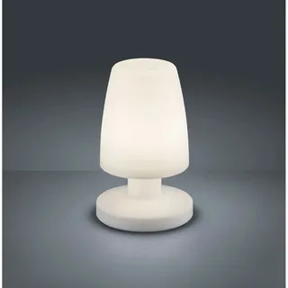 Trio Außenleuchte Akku 20,7 cm Ø 13 cm inkl. USB-Ladekabel weiß