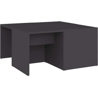 vidaXL Couchtische 4 Stk. Grau 33x33x33 cm Holzwerkstoff - Grau