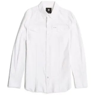 G-Star für Damen. D25234-4304-G285 Slim Pocket Hemd weiß S