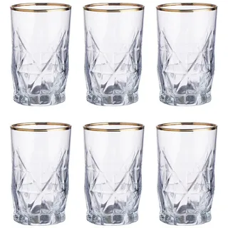 Butlers Shotgläser (6er Set) Upscale 110 ml , Transparent , Glas , Gläser, Schnapsgläser & Stamperl