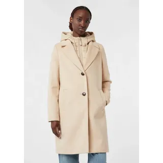 Comma, comma Wollmixmantel mit herausnehmbarem Steppeinsatz