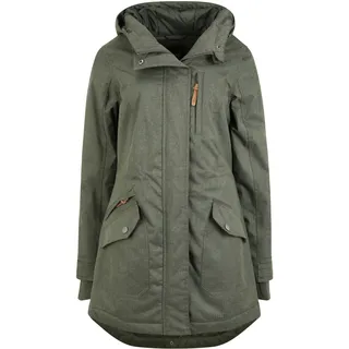 Parka OXMO "Parka OXBella", Damen, Gr. L, grün (climb ivy), Obermaterial: 100% Polyester PES., Mäntel Parka