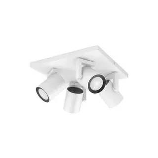 Philips Hue Deckenstrahler 929003808201 Argenta GU10 16.8 W Warmweiß bis Kaltweiß, RGBW