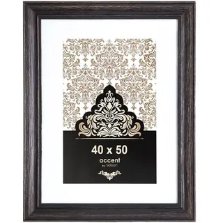 Nielsen Design Accent Vintage 40x50 Wood Photo Bilderrahmen - Black
