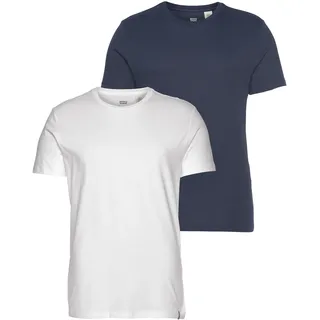 Levi's Levi ́s ® Slim Kurzarm-t-shirt 2 Einheiten - Blue - XL,