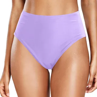 Badeshorts Für Damen Bikini Unterteil Tanga High Waist Bikinihose Strandshorts Slip Bauchweg Damen-Shorts Perioden