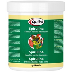 Quiko Spirulina 250g - Proteinreiches Einzelfutter für Ziervögel