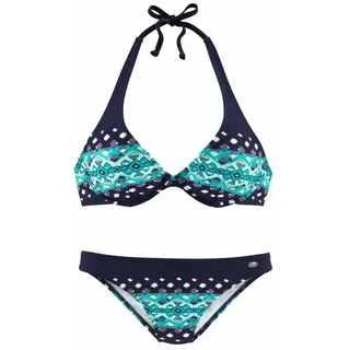 KangaROOS Bügel-Bikini Damen Blau 38 Cup B