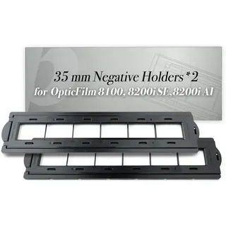 Plustek 2 x 35 mm Negativhalter (Negativfilm), nur für OpticFilm 72~83 Serie verwenden (8100 & 8200i & 8300i)