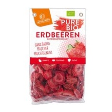 Landgarten - Bio Erdbeeren gefriergetrocknet