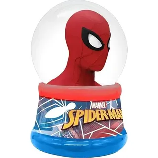 Glitzerkugel Spiderman, 10 cm