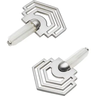 Liedeco Gardinenstange »Stilgarnitur, Komplettgarnitur 12 mm Planeten - Pluto« Ø 12 mm 1 läufig-läufig Fixmaß Gardinenstange Komplett, silberfarben