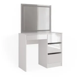 Vicco Schminktisch Sherry 90 cm mit LED-Spiegel