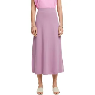 ESPRIT Damen 044ee1d327 Rock, 550/Mauve, L