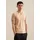 Herren Kurzarm Mit V-ausschnitt Nude S EU