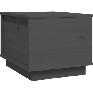 vidaXL Couchtisch Grau 40x50x35 cm Massivholz Kiefer