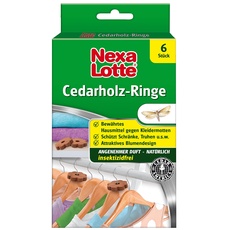 Bild Cedarholz-Ringe gegen Kleidermotten
