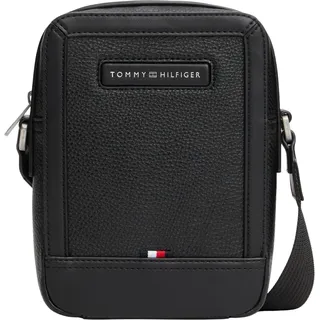 Tommy Hilfiger Herren TH Central MINI Reporter AM0AM14011 Crossover, Schwarz, Einheitsgröße, Schwarz (Schwarz), One Size