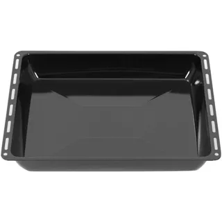 ICQN Tiefes Backblech 445 × 375 × 50 mm, Kompatibel mit Bauknecht, Indesit, Whirlpool-Gruppe & Algor, Emaillierte Backbleche für Backofen & Herd