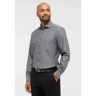 Eterna Langarmhemd »MODERN FIT« NON IRON (bügelfrei), grau