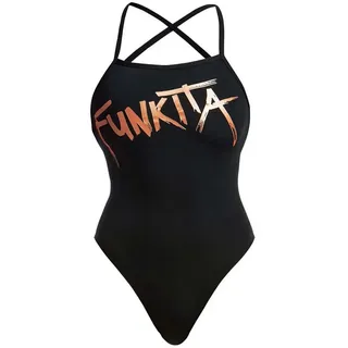 Funkita Strapped In Badeanzug - Bronzed - AUS 12
