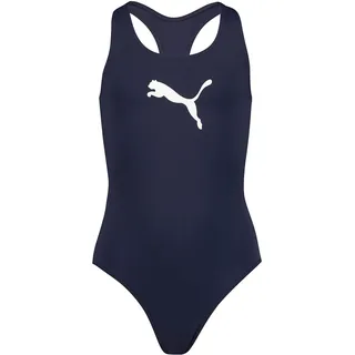 Puma Mädchen Swimsuit Badebekleidung, Navy, 128