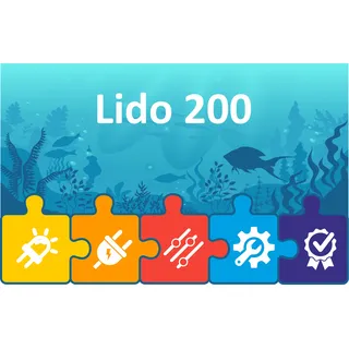 spotBEAM LED Beleuchtung für JUWEL Lido 200 Aquarium | Komplett-Set