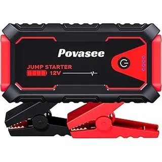 povasee Starthilfekabel Powerbank 5000A