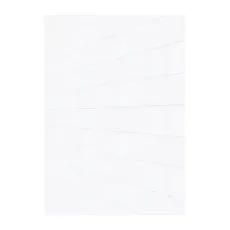 Wandpaneele Hochglanz Uni Weiß 25,3 cm x 260 cm