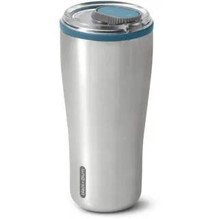 BLACK + BLUM Travel Tumbler 600 ml | Ozean | Isolierter Becher to go | Auslaufsicherer Kaffeebecher to go aus Edelstahl | 5h heiß & 8h kalt | Thermobecher spülmaschinenfest für jedes Getränk
