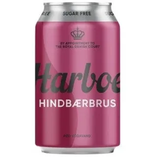 Harboe Himbeerlimonade Zuckerfrei - pfandfrei 24x0.33 L - 24 x 0,33 L