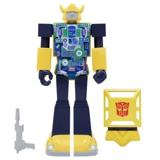 Super7 Transformers Super Cyborg Actionfigur Bumblebee (Full Color) 28 cm SUP7-SU-TRANW01-BUM-02