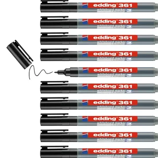 edding Whiteboardmarker 10 St. Schwarz