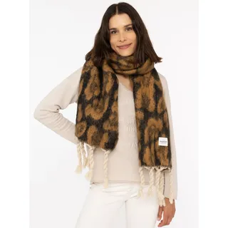 Zwillingsherz »"Big Leo"« mit modischem Leomuster und Fransen