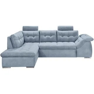 ed exciting design Ecksofa blau