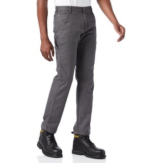 Dickies - Trousers for Men, Duck Carpenter Pants, Regular Fit, Stone Wash Grey, 30W