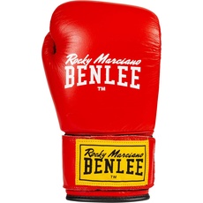 BENLEE Boxhandschuhe aus Leder Fighter Red/Black 12 oz