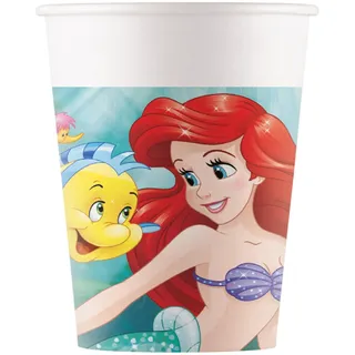 Procos Arielle die Meerjungfrau 8 Becher