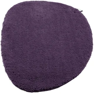 TOM TAILOR Badematte »Cozy Bath UNI«, rutschhemmend beschichtet, fußbodenheizungsgeeignet, Badteppich, Uni Farben, rechteckig, rund und oval erhältlich TOM TAILOR purple rechteckig (60 cm x 100 cm)