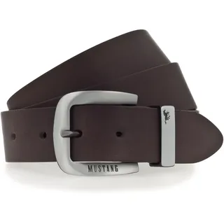 Mustang Herrengürtel Leder 3,5 cm Braun 125