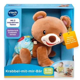 Vtech Krabbel mit mir Bär braun