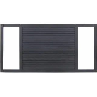 Sichtschutzzaun Element Duo Anthrazit 90 cm x 180 cm